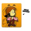 Garfield Kitűző Disco Fever 5 cm
