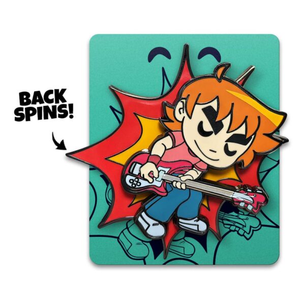 Scott Pilgrim Kitűző Scott Playing Guitar 5 cm