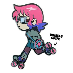 Scott Pilgrim Kitűző Ramona Skating 5 cm