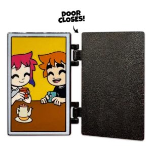 Scott Pilgrim Kitűző Door Swinging 5 cm