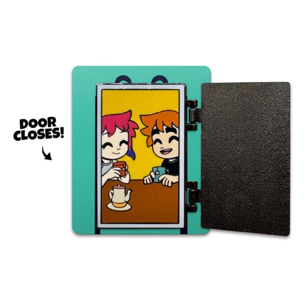 Scott Pilgrim Kitűző Door Swinging 5 cm