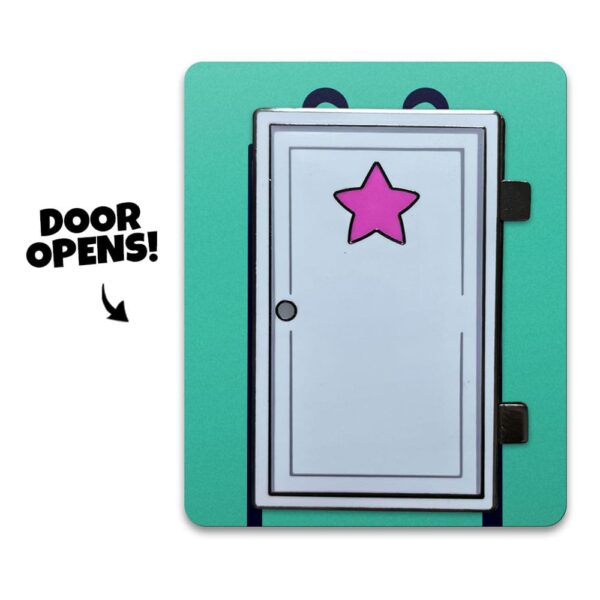 Scott Pilgrim Kitűző Door Swinging 5 cm