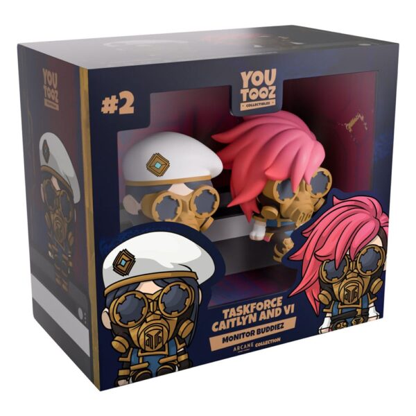 Arcane Vinyl Figuras 2-Pack Caitlyn & Vi Taskforce 7 cm