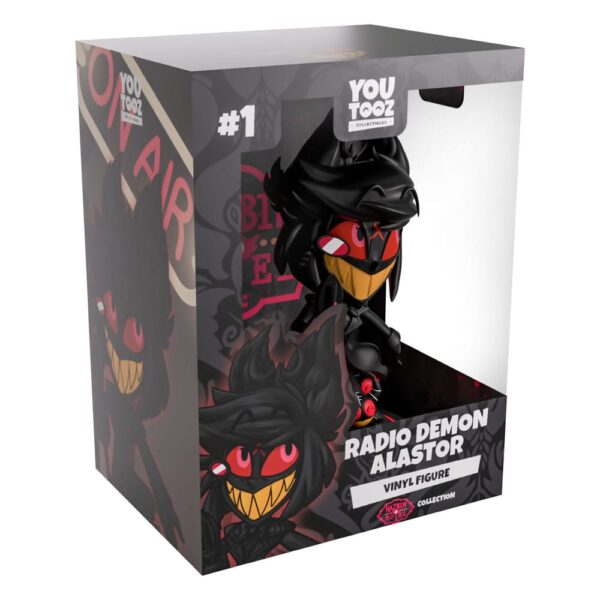 Hazbin Hotel Vinyl Figura Radio Demon Alastor 14 cm