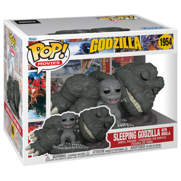Funko POP! Sleeping Godzilla with Minilla (1954)