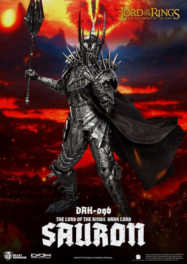 Lord of the Rings Dynamic 8ction Heroes Akció Figura 1/9 Sauron 29 cm