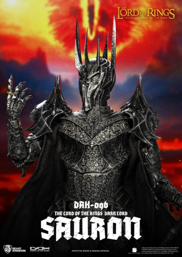 Lord of the Rings Dynamic 8ction Heroes Akció Figura 1/9 Sauron 29 cm