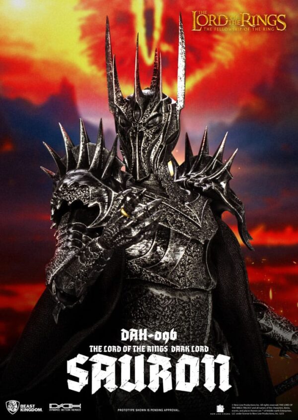 Lord of the Rings Dynamic 8ction Heroes Akció Figura 1/9 Sauron 29 cm