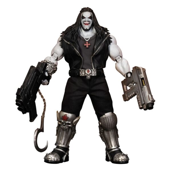 DC Comics Dynamic 8ction Heroes Akció Figura 1/9 Lobo Deluxe Version 23 cm