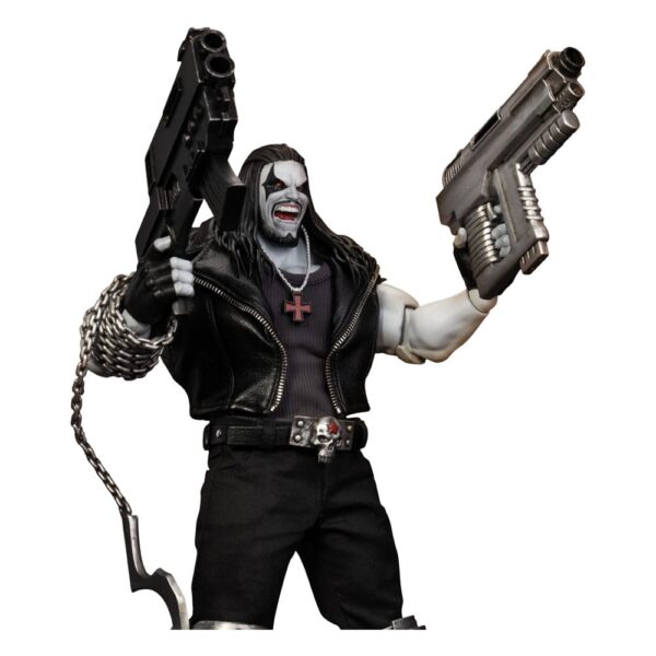 DC Comics Dynamic 8ction Heroes Akció Figura 1/9 Lobo Deluxe Version 23 cm