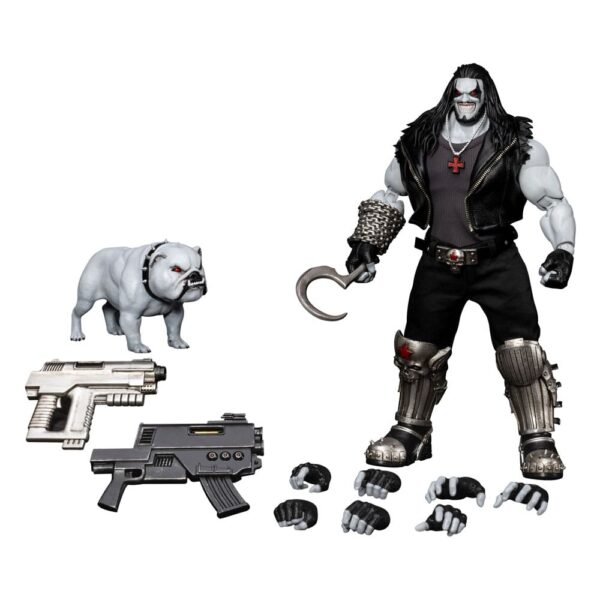 DC Comics Dynamic 8ction Heroes Akció Figura 1/9 Lobo Deluxe Version 23 cm