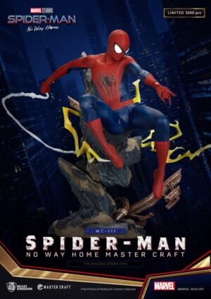 Spider-Man: No Way Home Master Craft Szobor The Amazing Spider-Man 35 cm