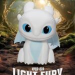How To Train Your Dragon Piggy Vinyl Bank Light Fury 12 cm