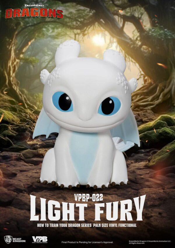 How To Train Your Dragon Piggy Vinyl Bank Light Fury 12 cm How To Train Your Dragon Piggy Vinyl Bank Light Fury 12 cm