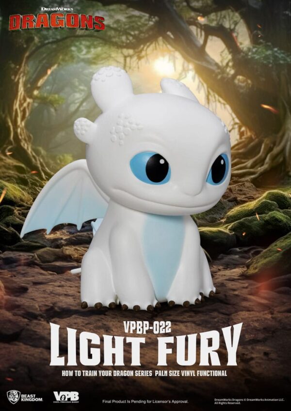 How To Train Your Dragon Piggy Vinyl Bank Light Fury 12 cm How To Train Your Dragon Piggy Vinyl Bank Light Fury 12 cm