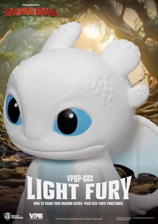 How To Train Your Dragon Piggy Vinyl Bank Light Fury 12 cm How To Train Your Dragon Piggy Vinyl Bank Light Fury 12 cm