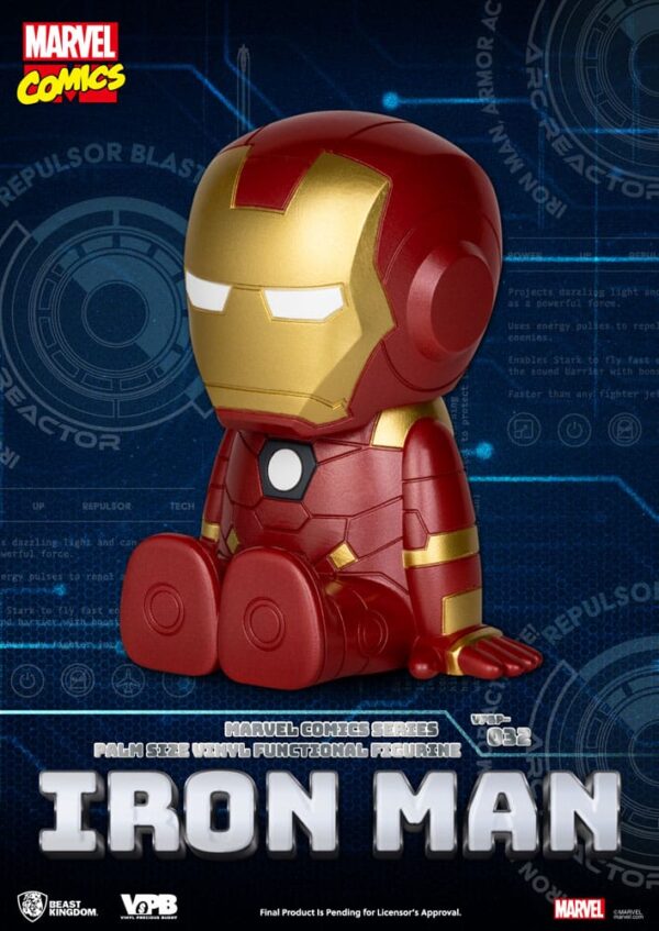 Classic Marvel Comics Piggy Vinyl Bank Iron-man 12 cm