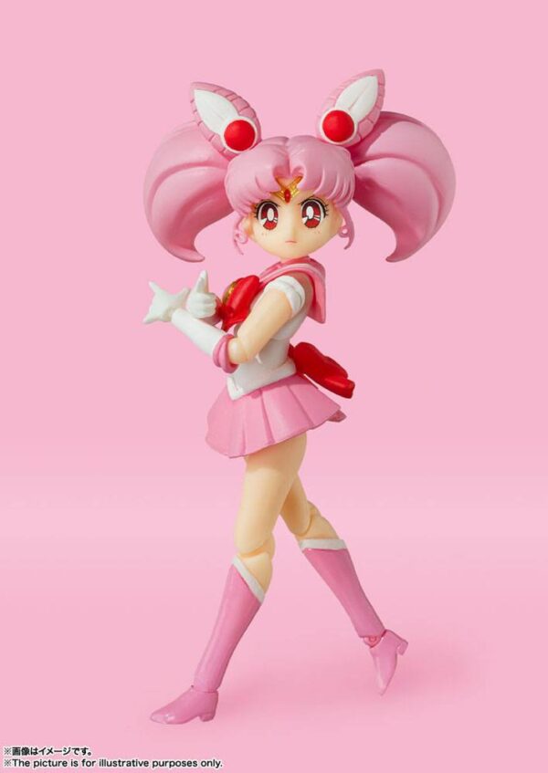 Sailor Moon S.H. Figuarts Akció Figura Sailor Chibi Moon Animation Color Edition 10 cm