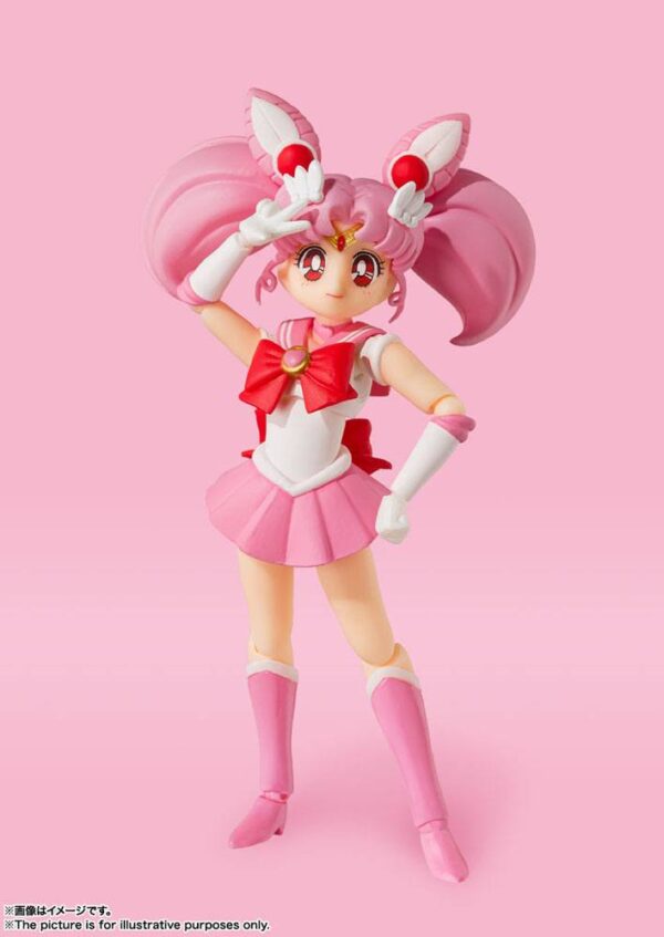 Sailor Moon S.H. Figuarts Akció Figura Sailor Chibi Moon Animation Color Edition 10 cm