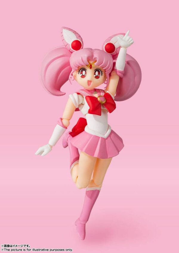 Sailor Moon S.H. Figuarts Akció Figura Sailor Chibi Moon Animation Color Edition 10 cm
