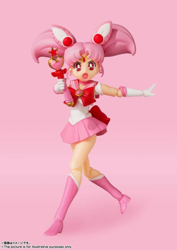 Sailor Moon S.H. Figuarts Akció Figura Sailor Chibi Moon Animation Color Edition 10 cm