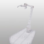 Tamashii Stage Figura Stand Act.5 for Mechanics Clear 17 cm