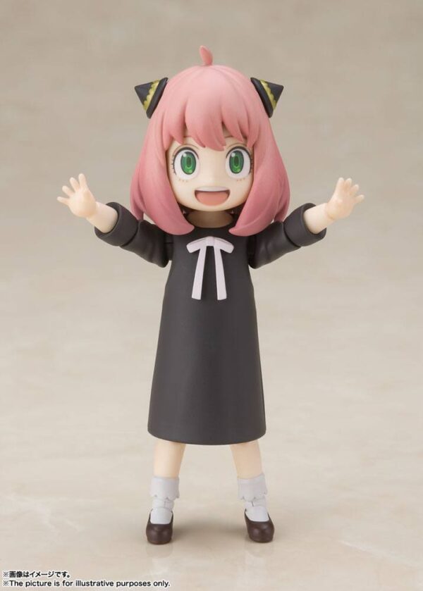 Spy x Family S.H. Figuarts Akció Figura Anya Forger 8 cm