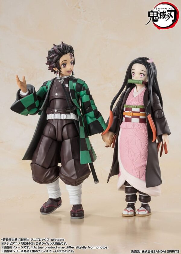 Demon Slayer: Kimetsu no Yaiba S.H. Figuarts Akció Figura Tanjiro Kamado 14 cm