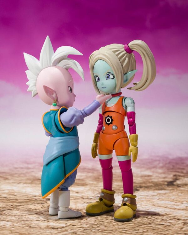 Dragonball Super Daima S.H. Figuarts Akció Figura Supreme Kai Mini 7 cm