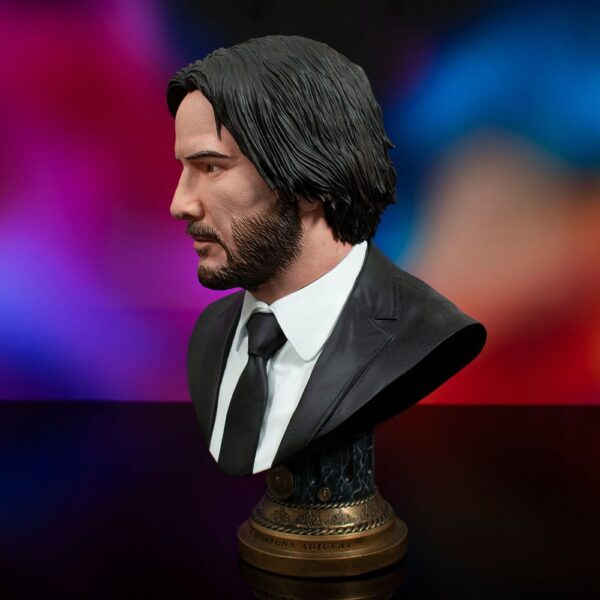 John Wick Legends in 3D Mellszobor 1/2 Chapter 2 25 cm