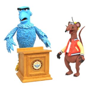 The Muppets Select Akció Figura 2-Pack Sam the Eagle & Rizzo the Rat 13 cm