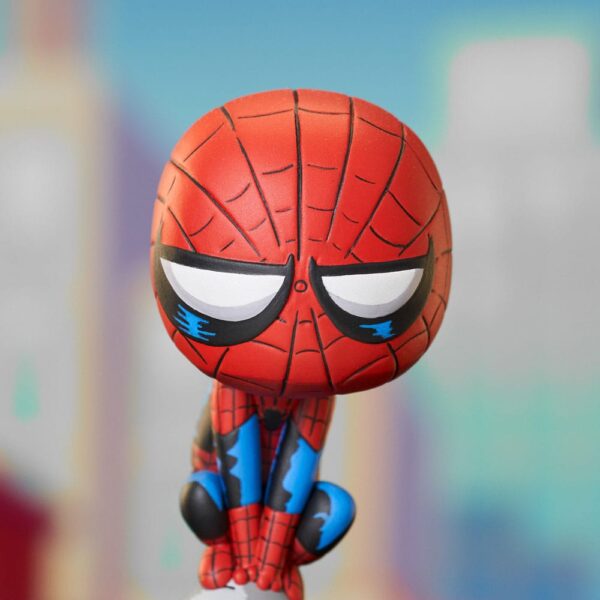 Marvel Animated Szobor Spider-Man on Chimney 15 cm