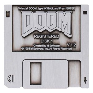 Doom Kitűző Floppy Disk Limited Edition
