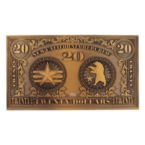 Fallout New Vegas Replika NCR $20 Bill Limited Edition