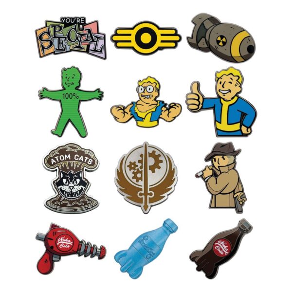 Fallout World Kitűző Mystery Kitűző Volume 2 Display (12)