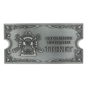 Resident Evil 4 Replika 1/1 Metal Exclusive Upgrade Ticket