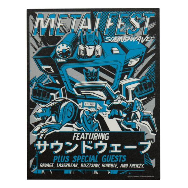 Transformers Replika Soundwave Cassette Limited Edition