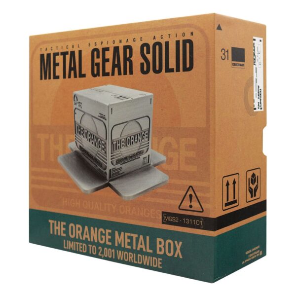 Metal Gear Solid 2 Replika Cardboard Box