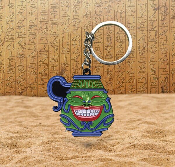 Yu-Gi-Oh! Metal Kulcstartó Pot of Greed Limited Edition