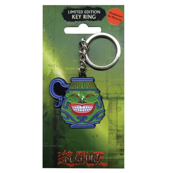 Yu-Gi-Oh! Metal Kulcstartó Pot of Greed Limited Edition
