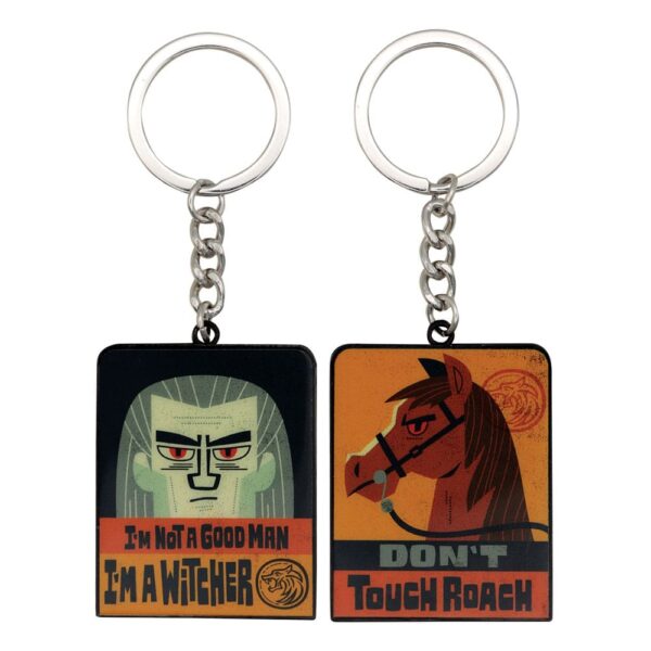 The Witcher Kulcstartó Witcher & Roach Limited Edition