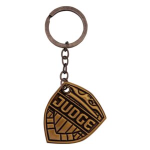 2000 AD Kulcstartó Judge Dredd Badge Limited Edition