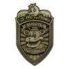 Five Nights at Freddy´s Replika Security Badge Antique Brass Edition