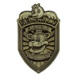 Five Nights at Freddy´s Replika Security Badge Antique Brass Edition