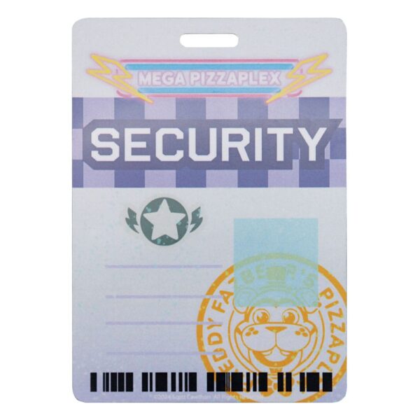 Five Nights at Freddy´s Replika Security Badge Antique Brass Edition