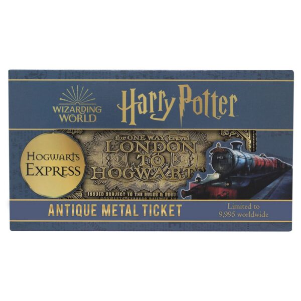 Harry Potter Replika Hogwarts Train Ticket Limited Edition Harry Potter Replika Hogwarts Train Ticket Limited Edition