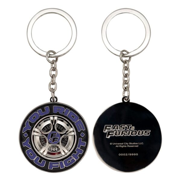 Fast & Furious Kulcstartó You Ride You Fight Limited Edition