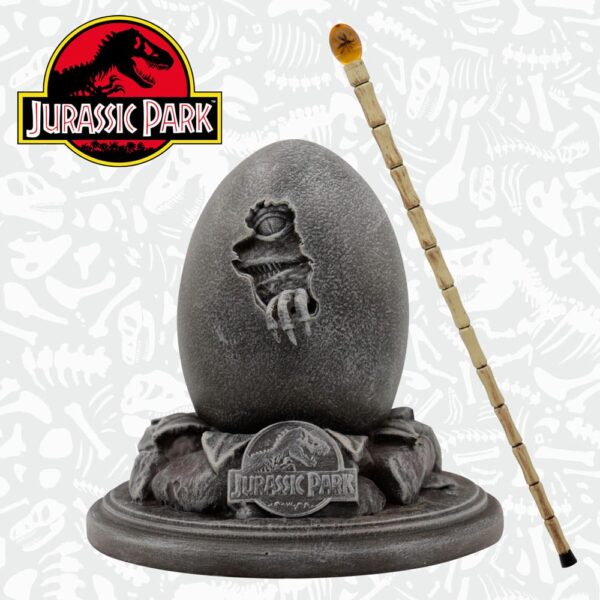 Jurassic Park Replikas 30th Anniversary Replika Egg & John Hammond Cane Set