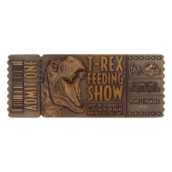 Jurassic Park Replika 1/1 Feeding Show Ticket