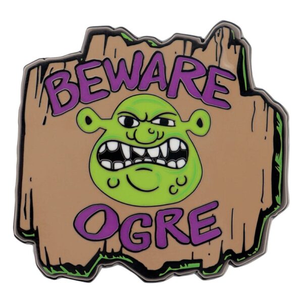 Shrek Kitűző Beware Ogre Limited Edition